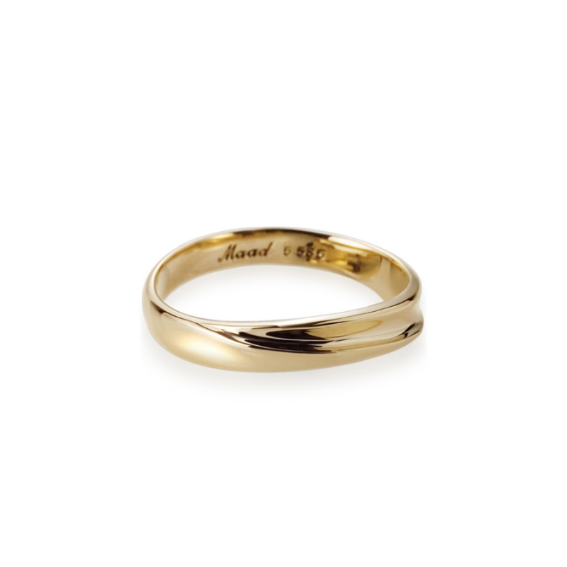 Infinity II ring (M) 14k gold