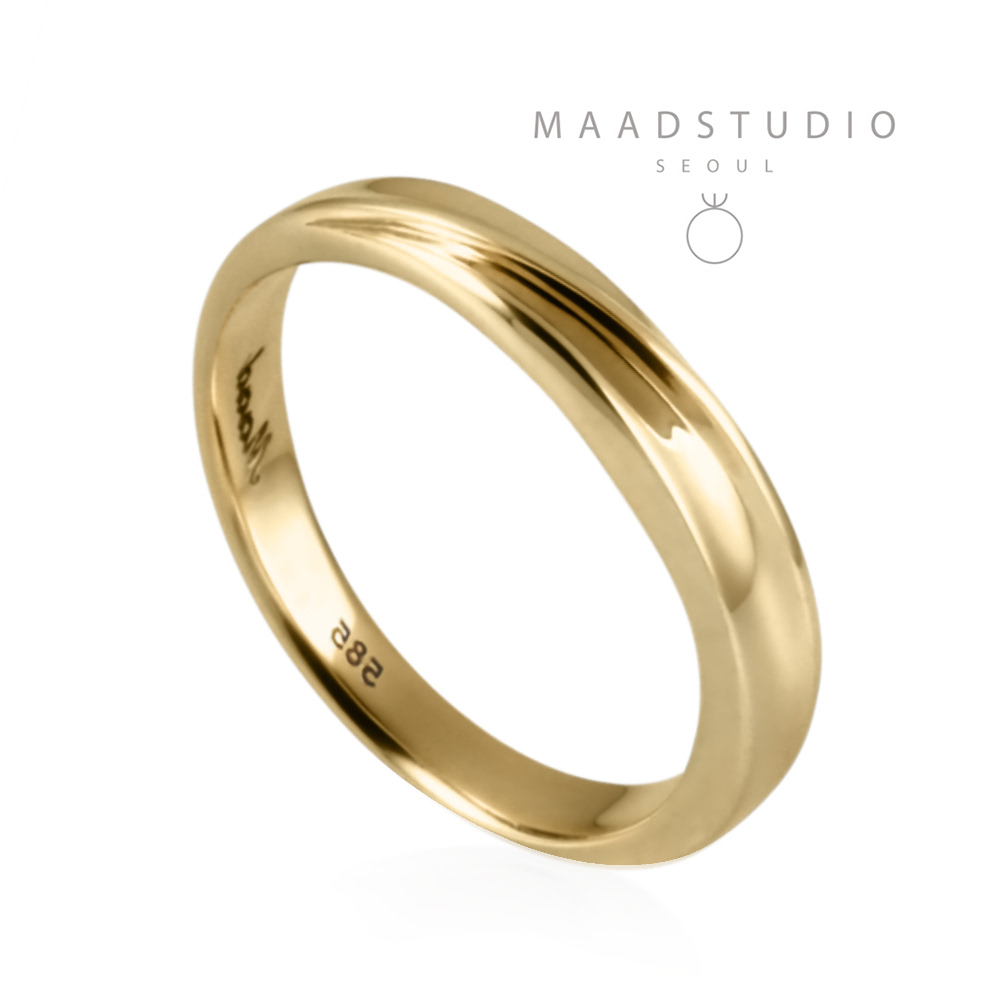 Infinity II ring (M) 14k gold