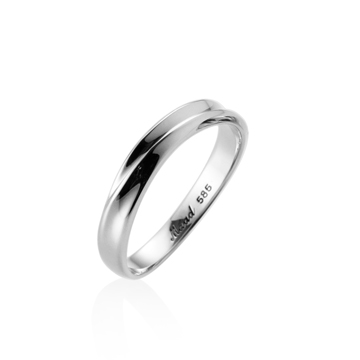 Infinity II ring (S) 14k White gold