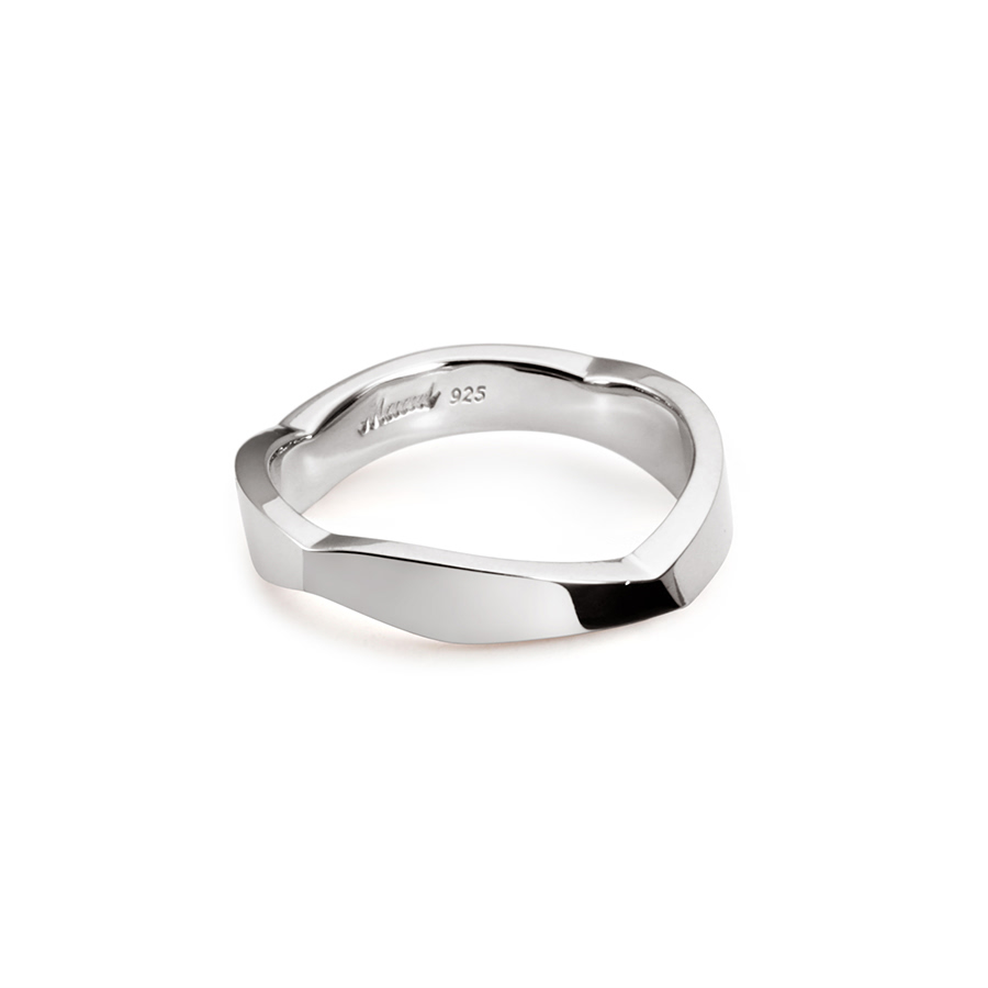 Bough ring (M) Sterling silver