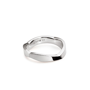 Bough ring (M) Sterling silver