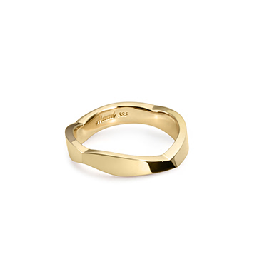 Bough ring (M) 14k gold