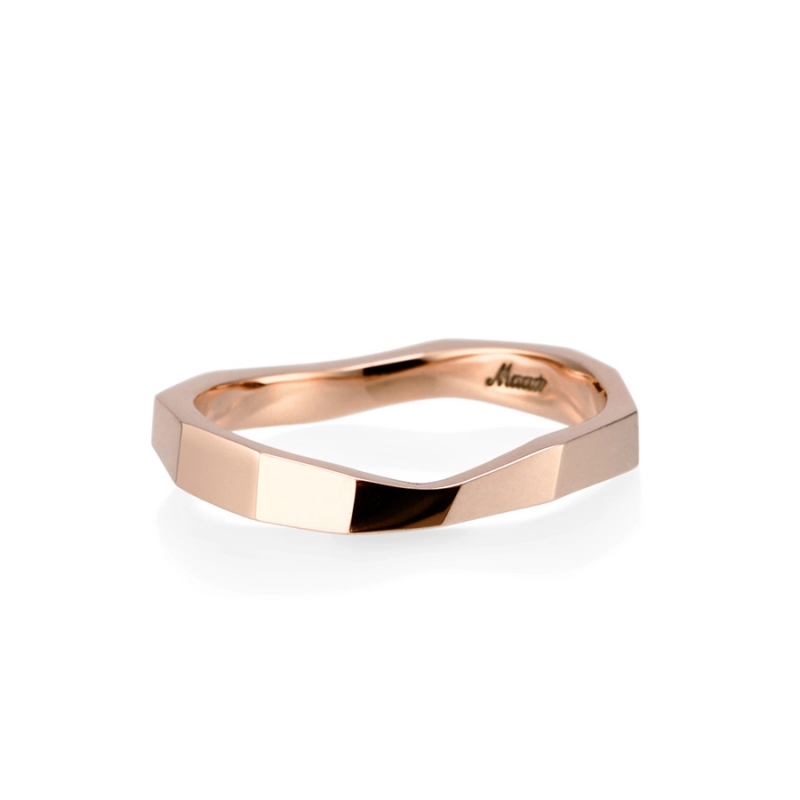 Twig ring (M) 14k Red gold