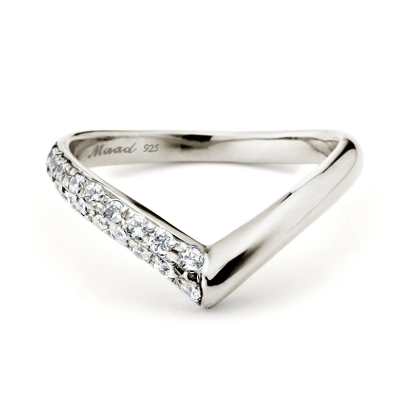 사랑II 반지 (중) Silver_925 CZ