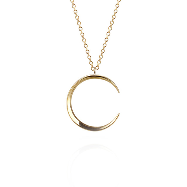 월령 목걸이 (소) 14k