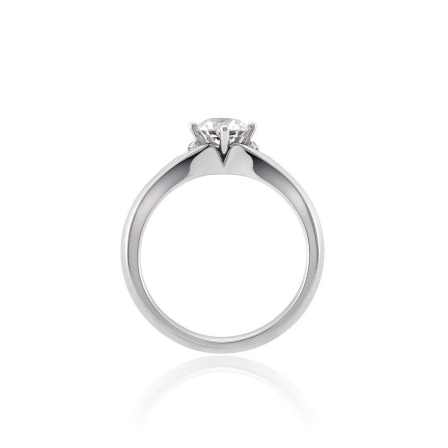 데메테르 반지 14k 화이트골드 0.5ct