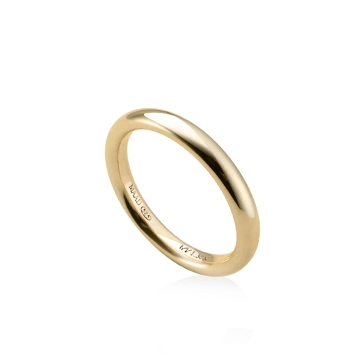 MR-I 오벌밴드링_Raised 3.0mm (중) 14k