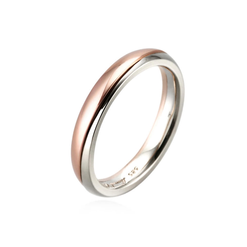 Doban MG ring (S) 14k gold combi