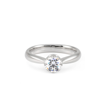 Frigg ring 14k White gold CZ 0.5ct