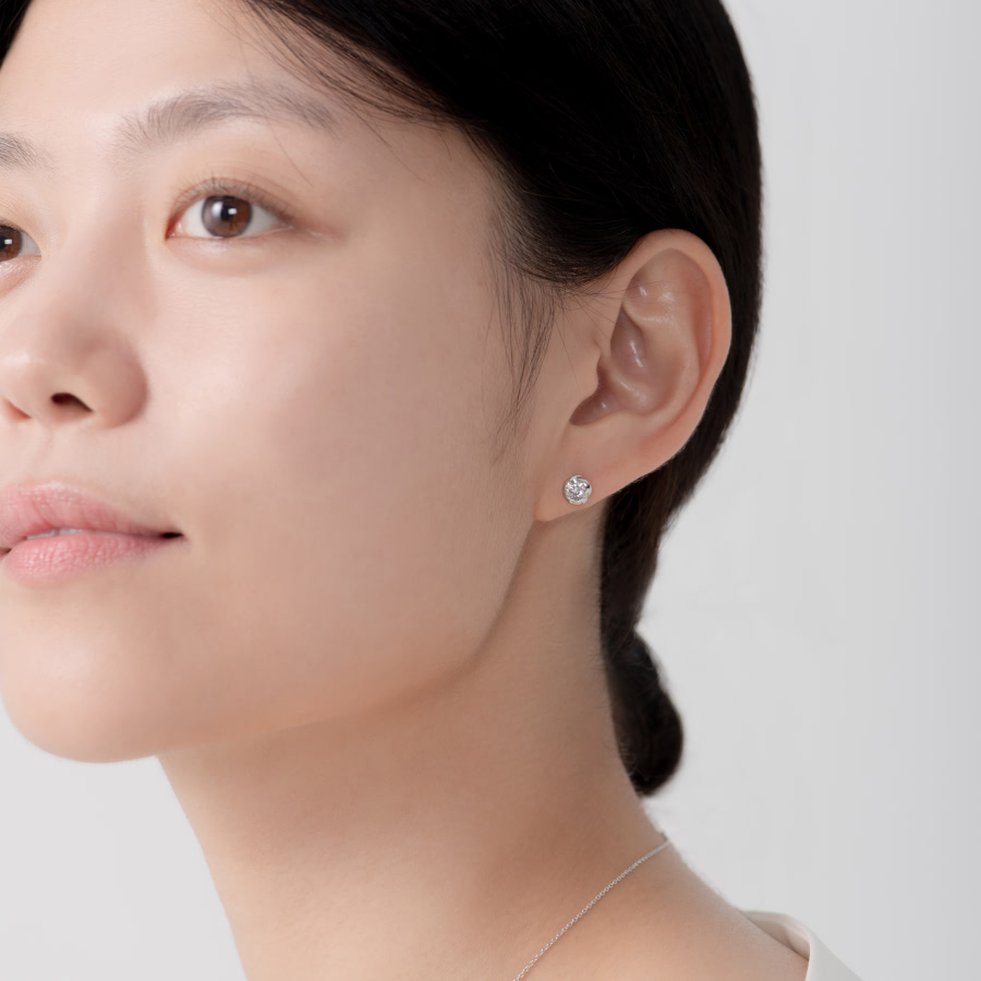 프리지아 Set 14k 화이트골드 0.3ct