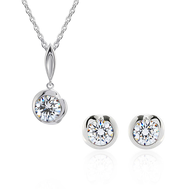 프리지아 Set 14k 화이트골드 0.3ct