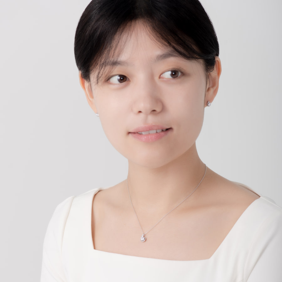 필리아II Set 14k 화이트골드 0.3ct & 0.25ct