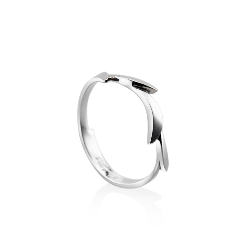 Orchid II ring 14k White gold