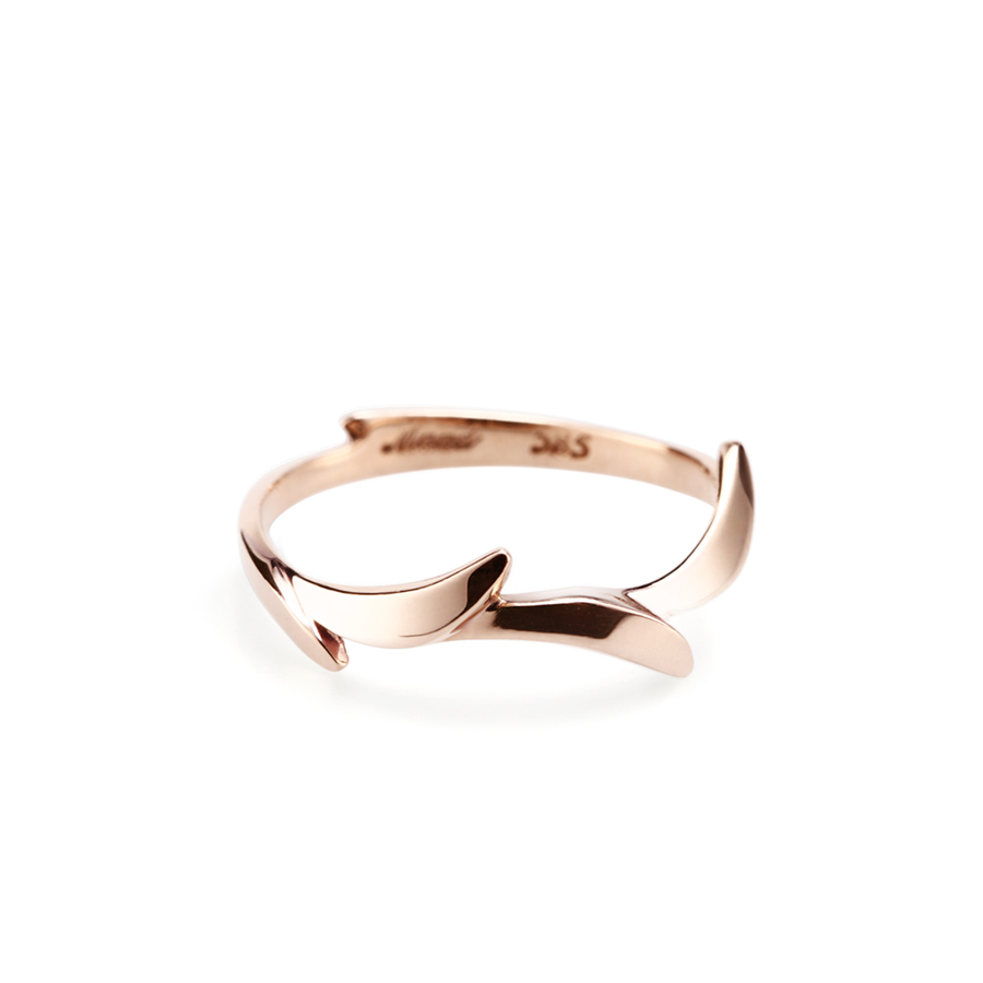 Orchid II ring 14k Red gold