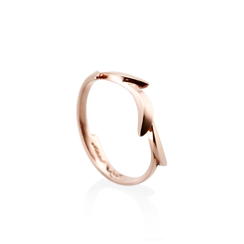 Orchid II ring 14k Red gold