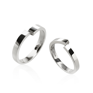 Encounter couple ring Set (M&S) Sterling silver