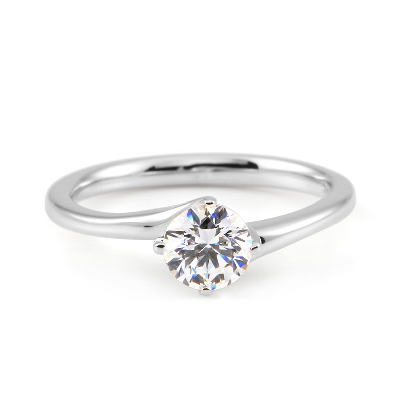 프시케 반지 14k 화이트골드 0.5ct