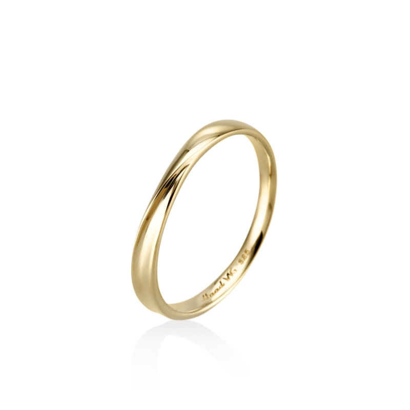 Infinity ring I MG (S) 14k gold