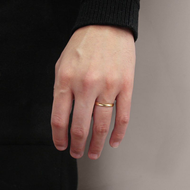 인피니티I 커플링 (소+소) 14k CZ & flat