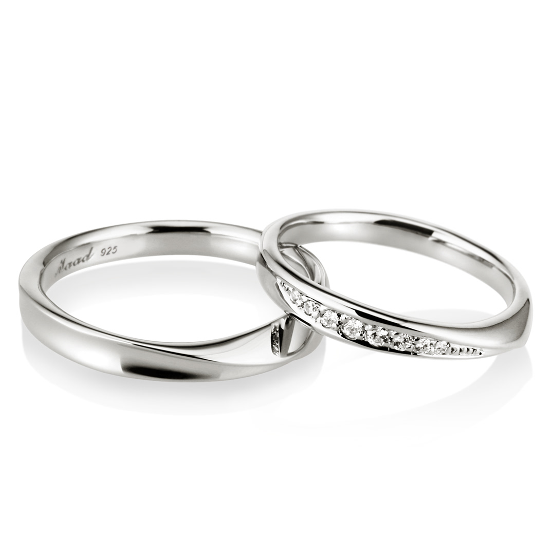 인피니티I 커플링 (소+소) Silver_925 CZ & flat