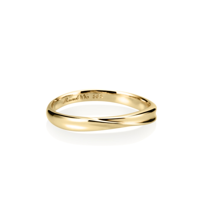 Infinity ring II MG (S) 14k gold