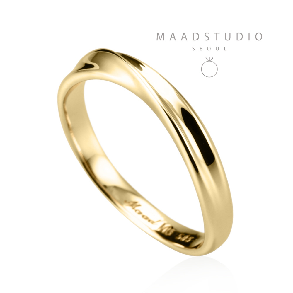 Infinity ring II MG (M) 14k gold