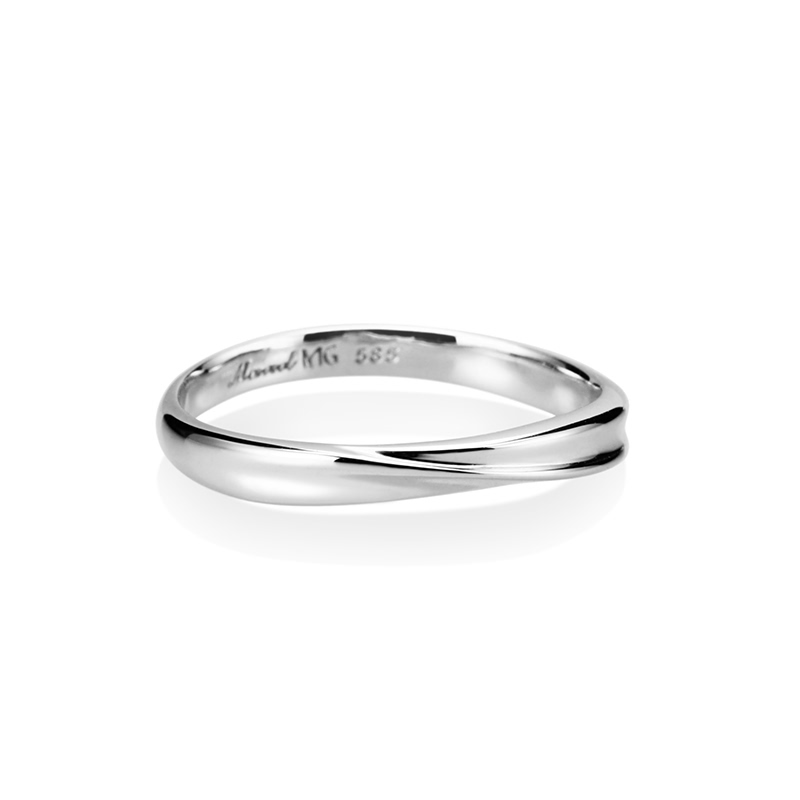 인피니티II MG 반지 (소) 14k 화이트골드