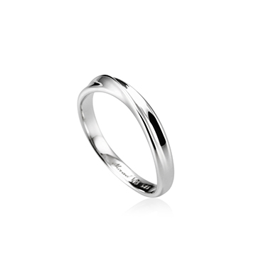 Infinity ring II MG (M) 14k White gold