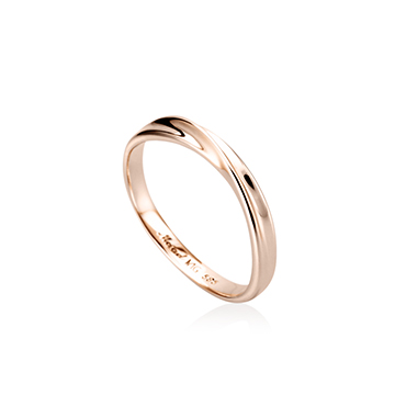 Infinity ring II MG (S) 14k Red gold