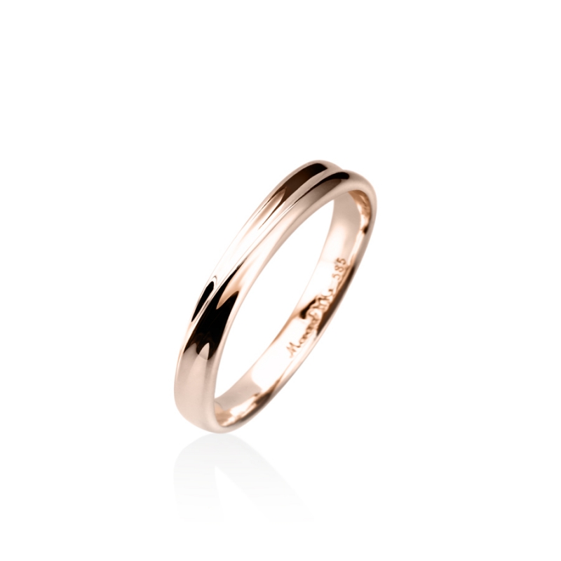 Infinity ring II MG (M) 14k Red gold