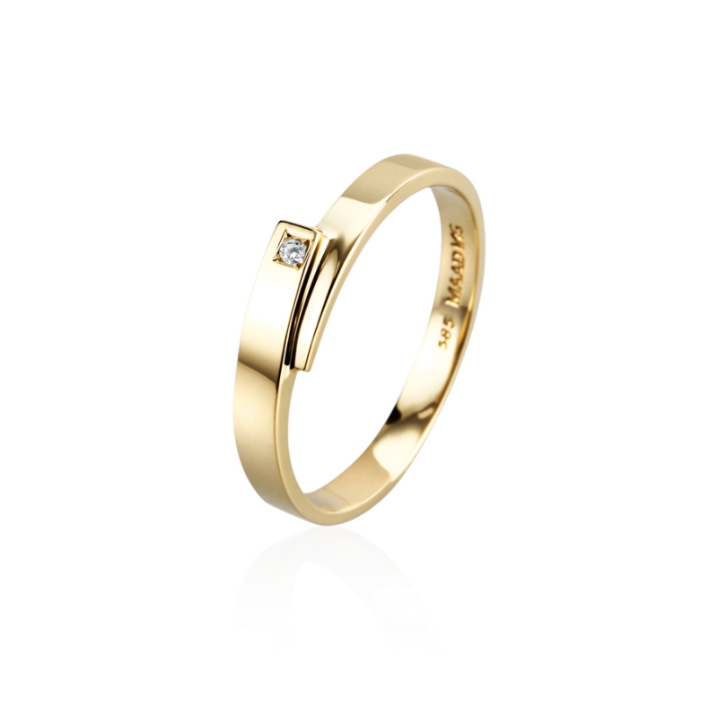 Covering MG ring (M) 14k gold Diamond