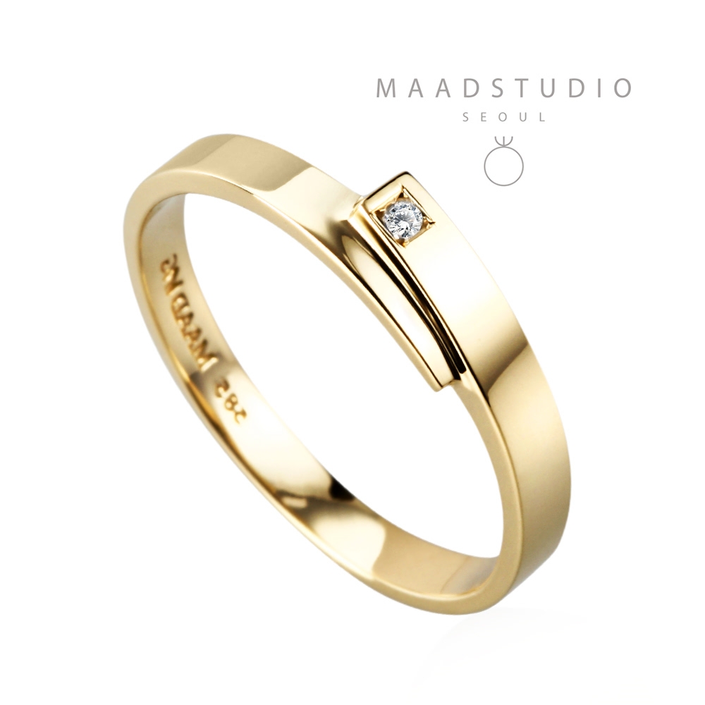 Covering MG ring (M) 14k gold Diamond