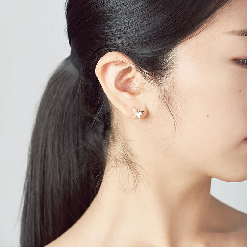 Hanabi earring (S) 14k gold
