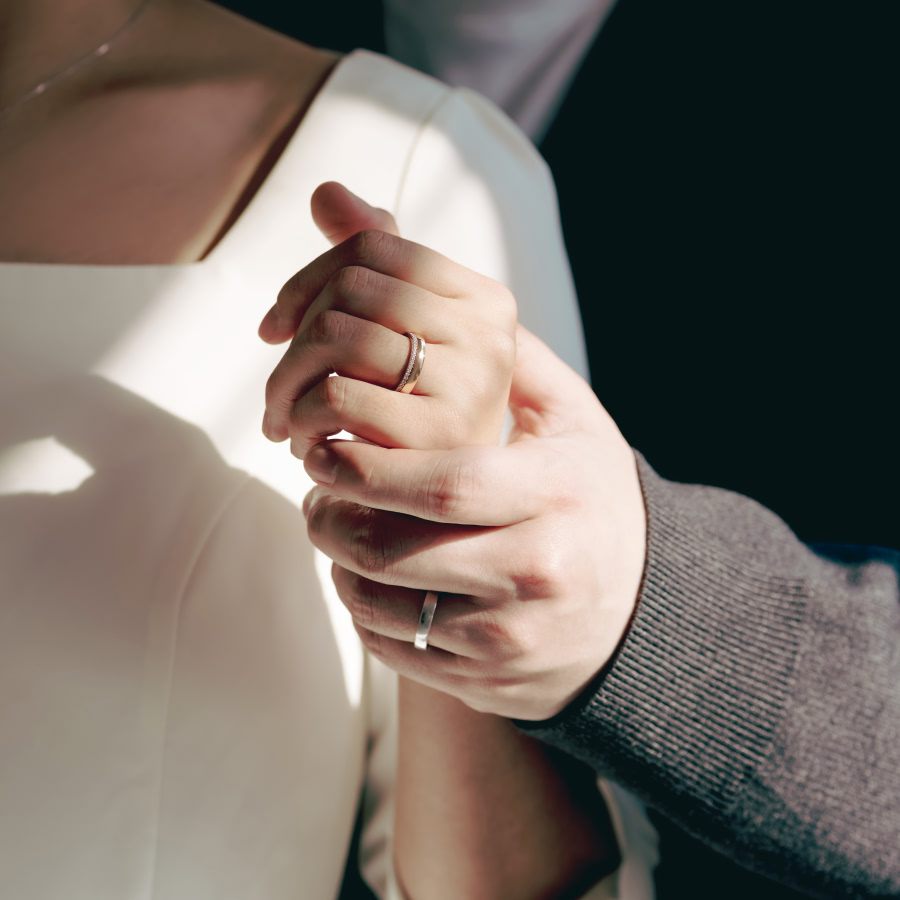 MR-VI 아치스퀘어밴드링 3.8mm (소) Silver_925