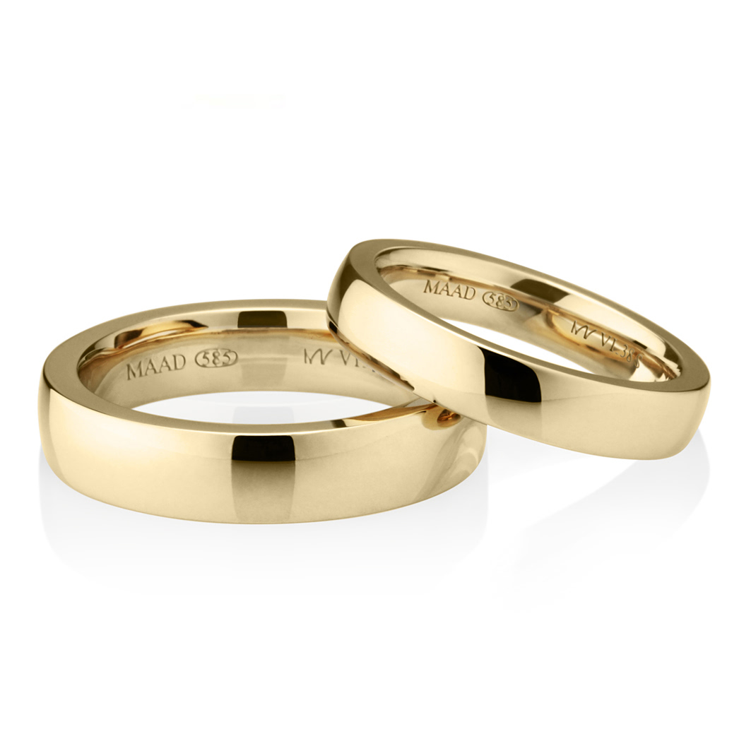 MR-VI 아치스퀘어밴드 커플링 4.8mm+3.8mm (중+소) 14k
