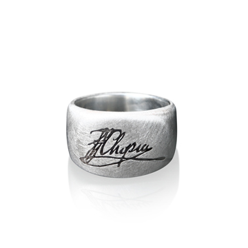 Signature™ Choping Signature ring I Sterling silver