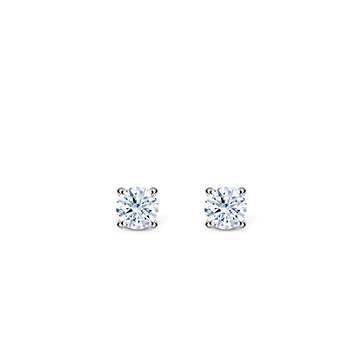 Birdcage II earring 14k White gold 0.2ct