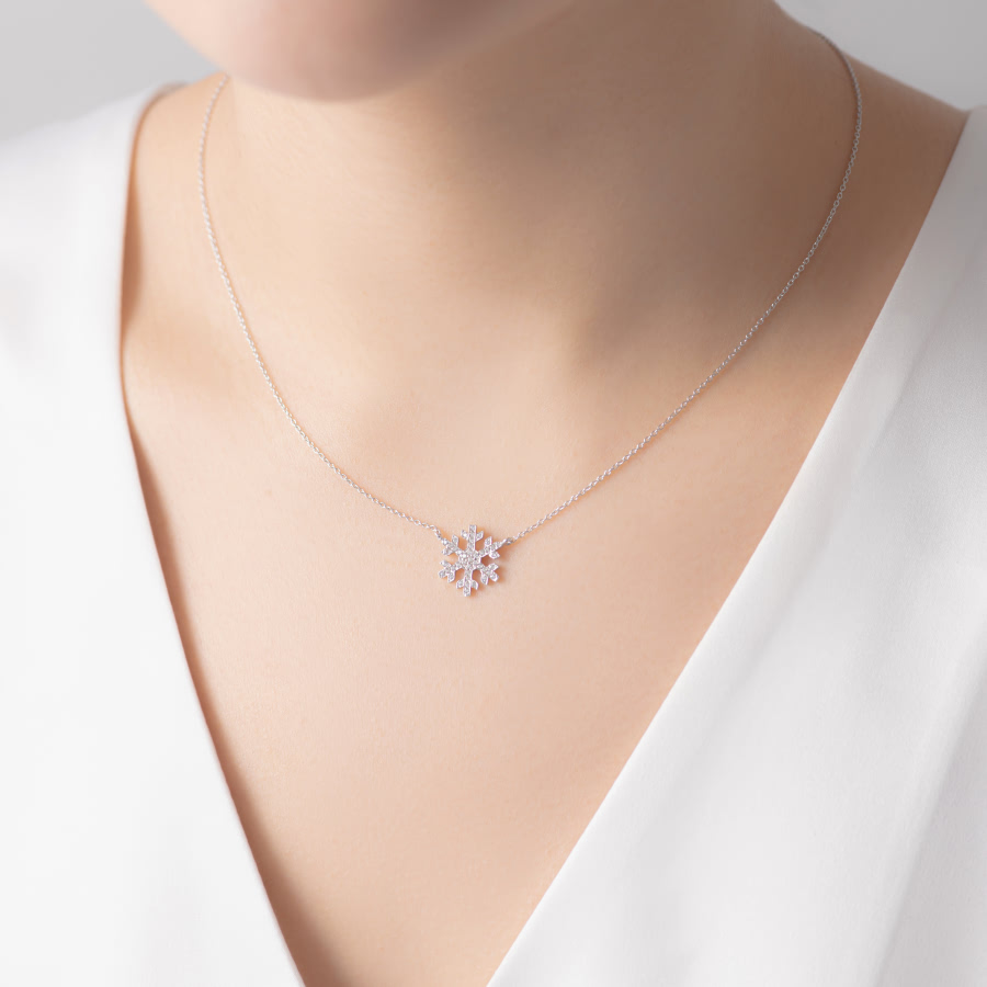 눈의 꽃 Set Silver_925 CZ