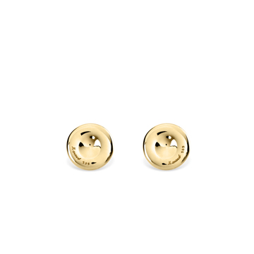 Erythrocyte earring 14k gold