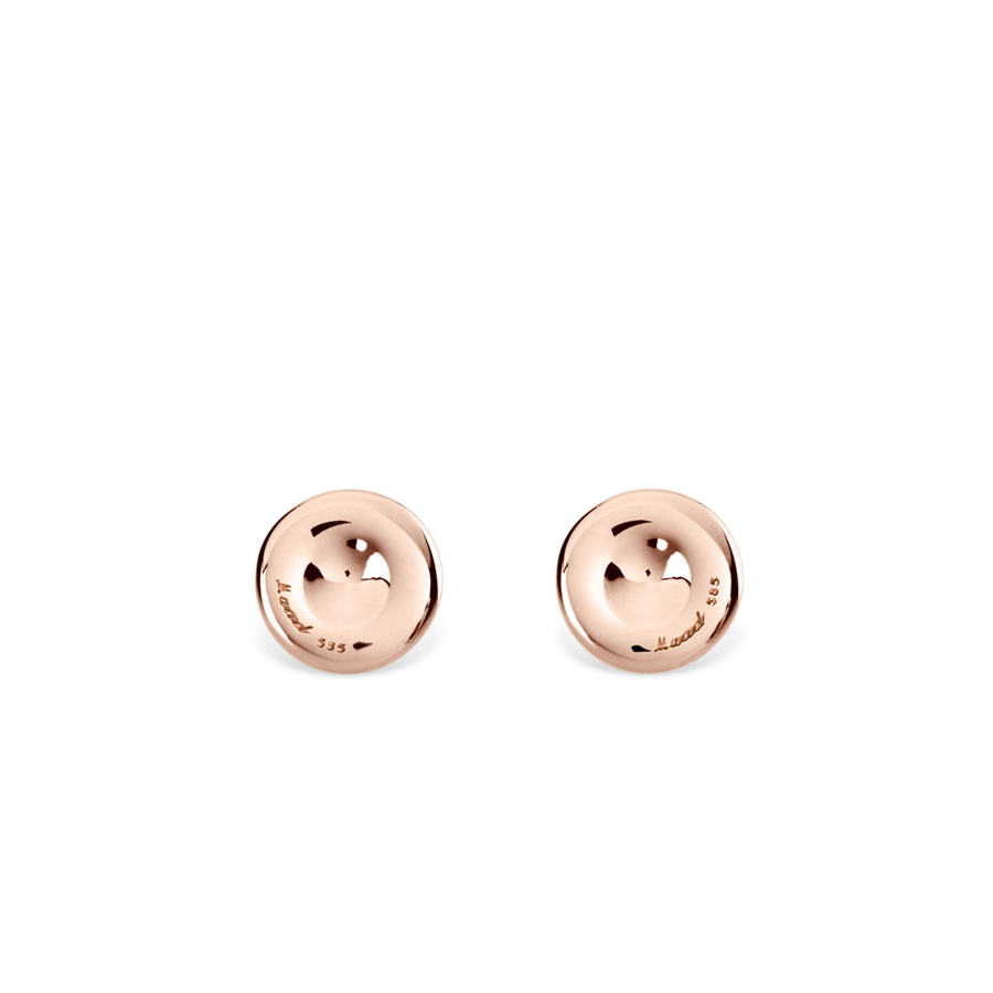 Erythrocyte earring 14k Red gold