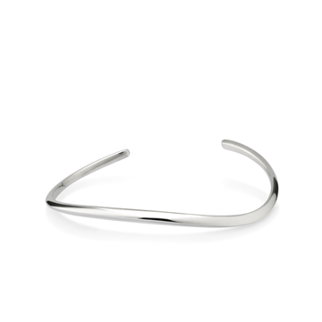 Lake wave bracelet Sterling silver