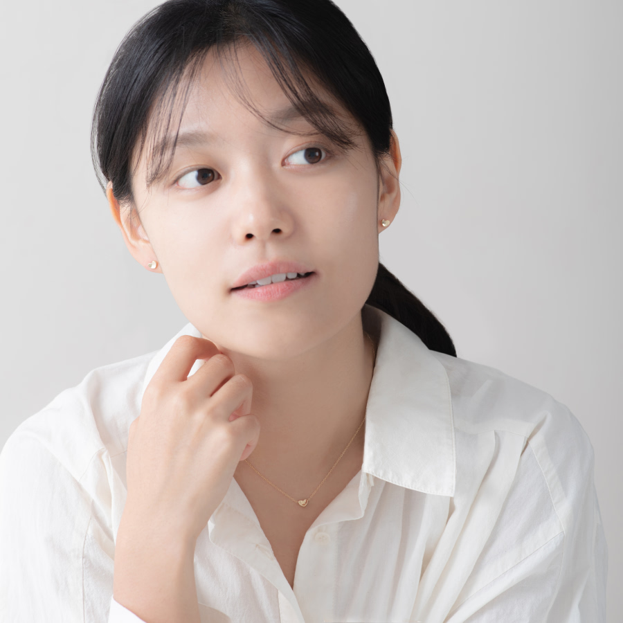 치즈하트 목걸이 14k
