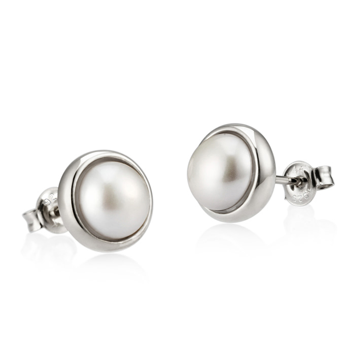 돈구리 귀걸이 Silver_925 pearl