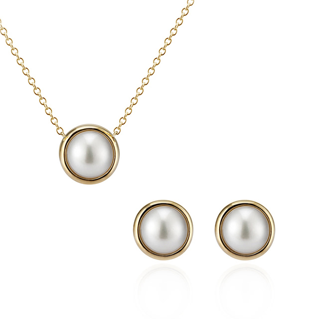 돈구리 Set 14k pearl