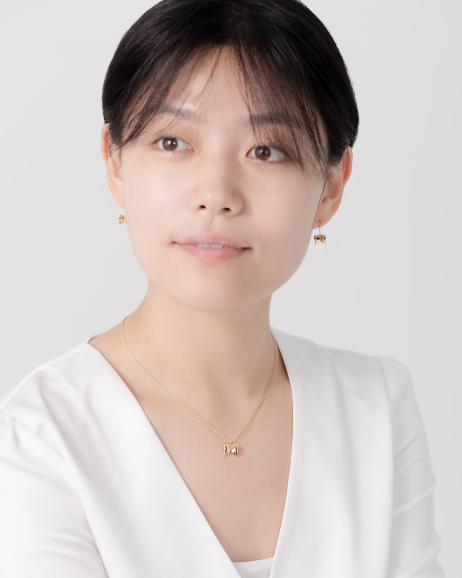 천사의 날개 고리 귀걸이 (소) 14k