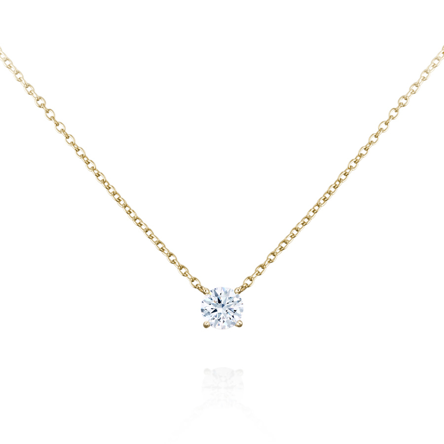 버드케이지II 목걸이 14k 0.3ct