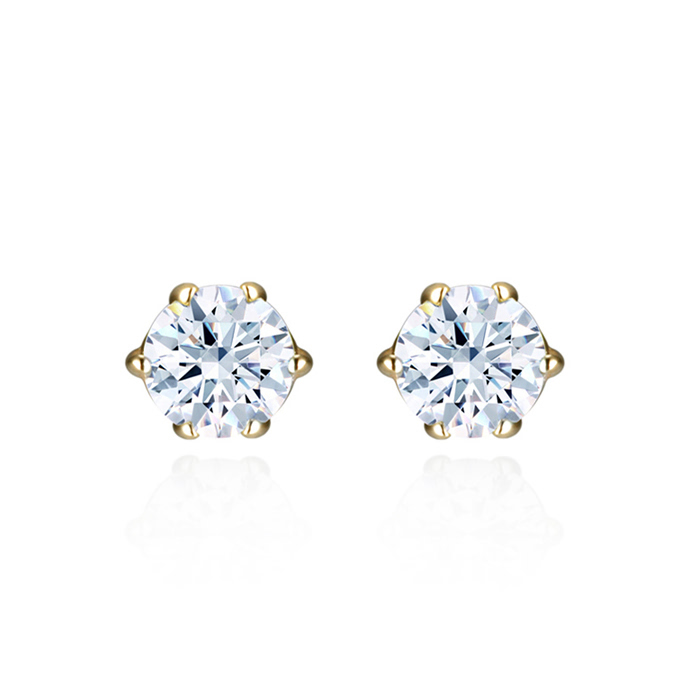 버드케이지 귀걸이 14k 0.1ct