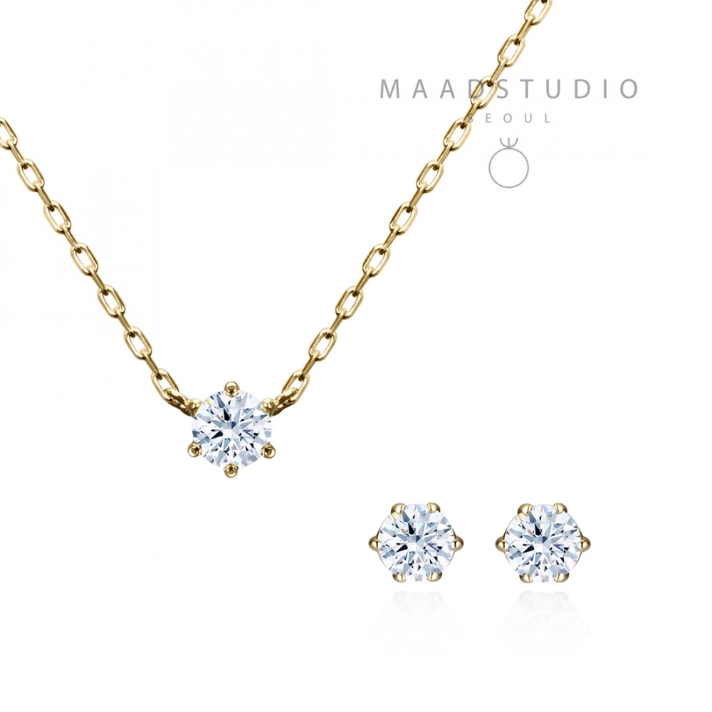 버드케이지 Set 14k 0.1ct