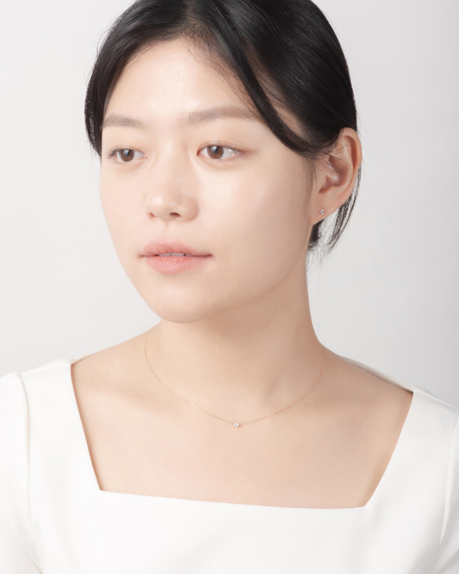 버드케이지 Set 14k 레드골드 0.1ct