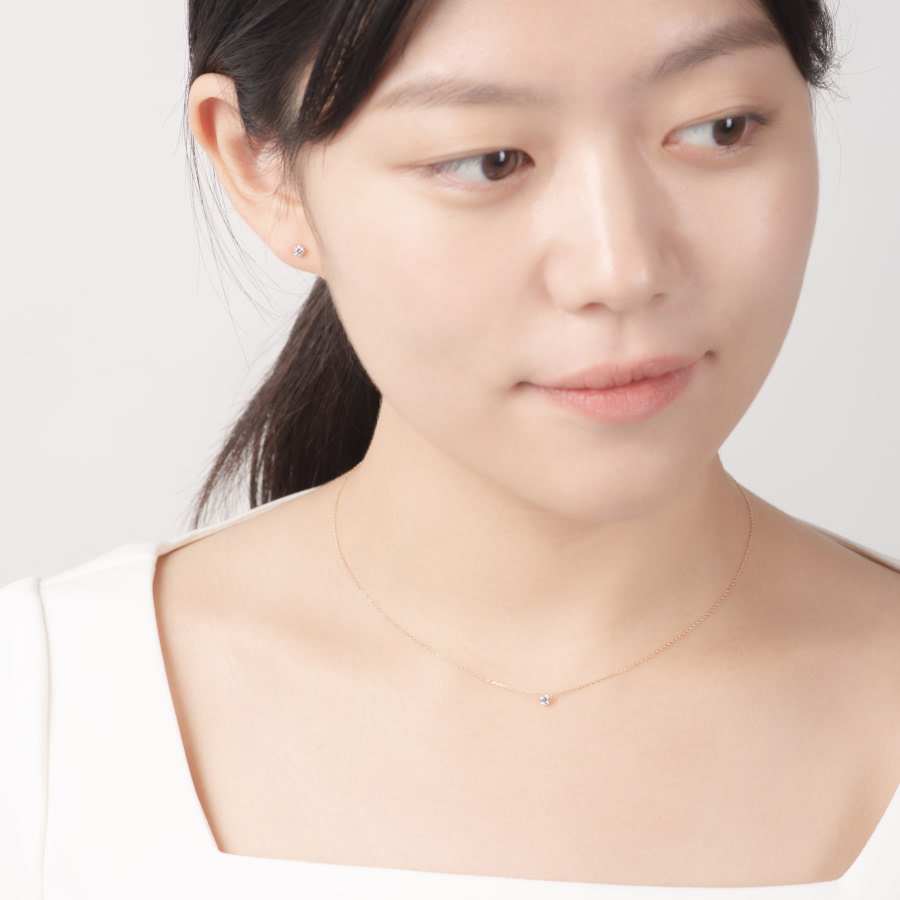 버드케이지 Set 14k 레드골드 0.1ct